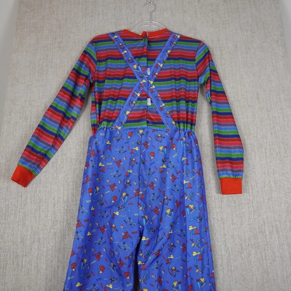 Chucky Costume Girls Size Large 12-14 Child's Play Halloween Costume Good Guys